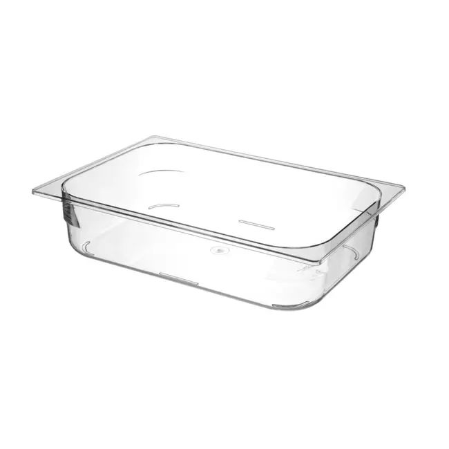 HENDI IJscontainer van polycarbonaat – 5L – Transparant – 360x250x80 mm