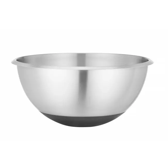 HENDI Mengkom met siliconen basis – non-slip – 6L – roestvrij staal – vaatwasmachinebestendig