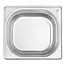 HENDI GN-container 1/6 – Budget Line – 1,6L – 176x162x100 mm – lichtgewicht roestvrij staal