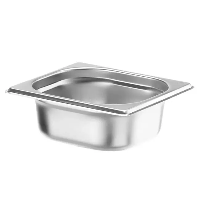 HENDI GN-container 1/6 – Budget Line – 1L – 176x162x65 mm – lichtgewicht roestvrij staal