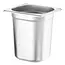 HENDI GN-container 1/6 – Budget Line – 3,4L – 176x162x200 mm – lichtgewicht roestvrij staal