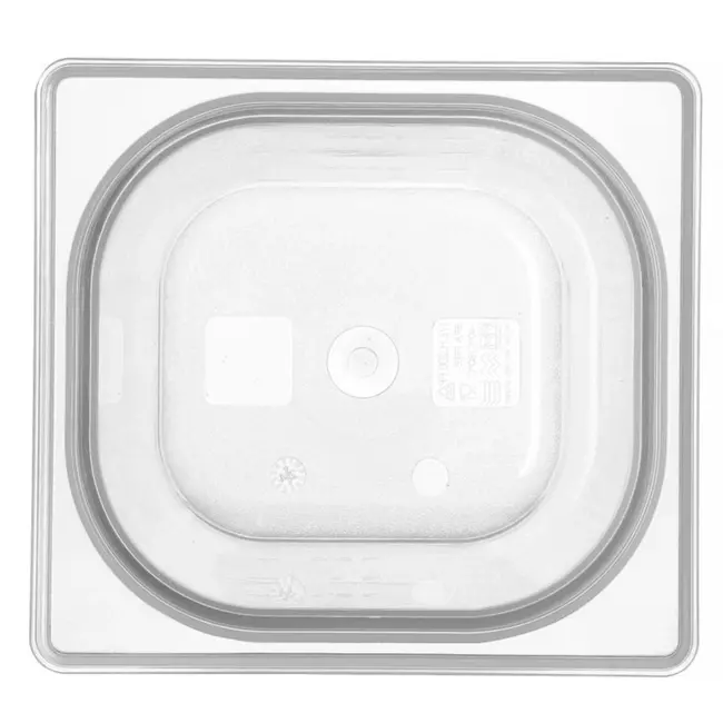 HENDI Gastronorm bak – 1/6 GN – 1,6L – transparant – 176x162x100 mm