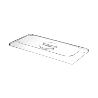 HENDI Deksel voor ijscontainer – polycarbonaat – 360x165 mm – vaatwasmachinebestendig