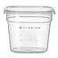 HENDI Gastronorm container – luchtdicht – 2,4L – transparant – 176x162x150 mm