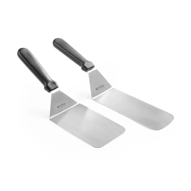 HENDI Flexibele spatel – zwart – 375x73 mm – vaatwasserbestendig