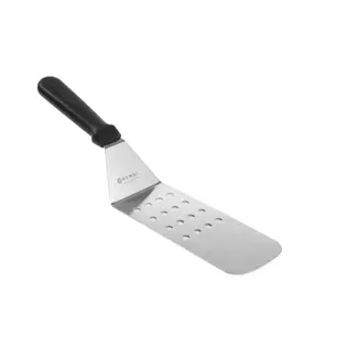 HENDI Geperforeerde turner 368 mm zwart met flexibel blad voor bakken