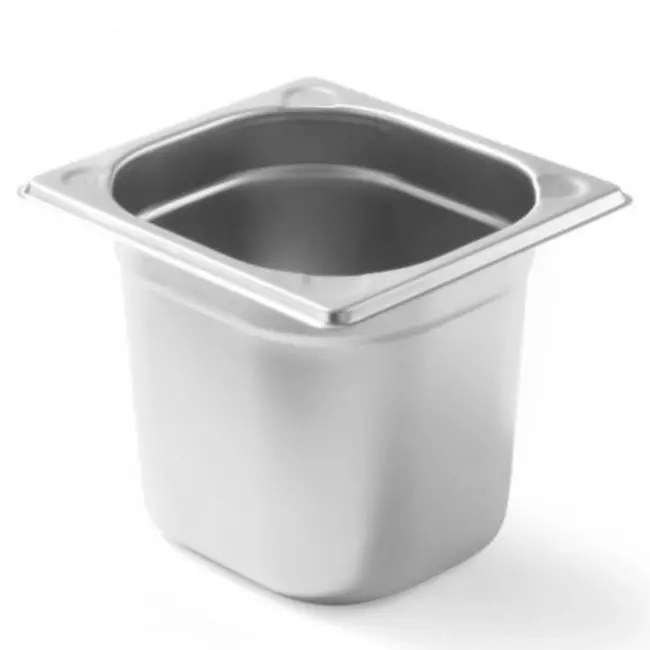 HENDI Gastronorm container – versterkte hoeken – 3,4L – 200mm – roestvrij staal