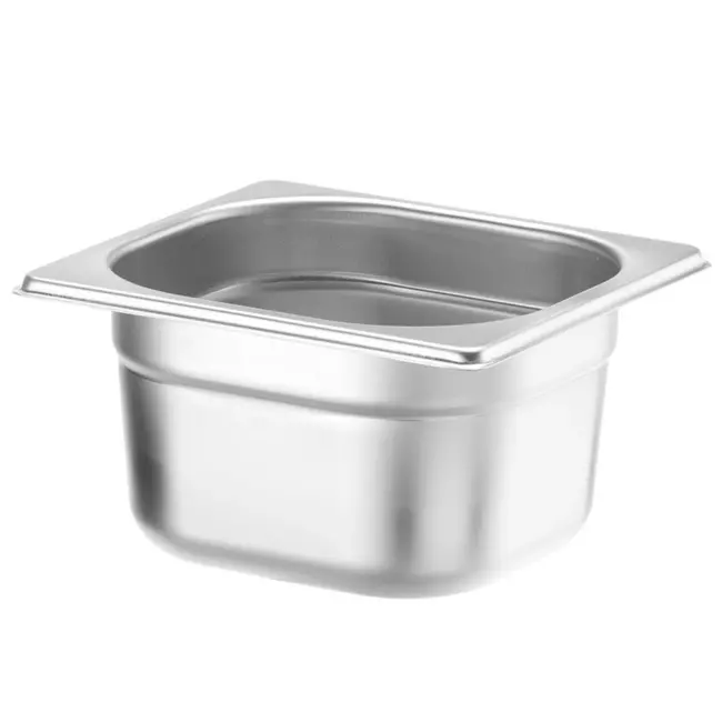 HENDI Gastronormbak – roestvast staal – 1,6L – 100mm hoog – stapelbaar