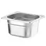 HENDI Gastronormbak – roestvast staal – 1,6L – 100mm hoog – stapelbaar