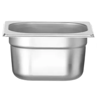 HENDI Gastronormbak – roestvast staal – 1,6L – 100mm hoog – stapelbaar