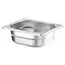 HENDI Gastronormbak – roestvast staal – 1 liter – 65 mm hoog – stapelbaar