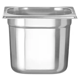 HENDI Gastronormbak – roestvrij staal – 2,4L – 150mm hoog – stapelbaar