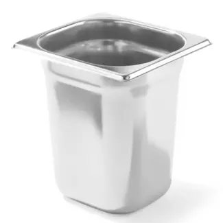 HENDI Gastronormbak – roestvast staal 18/10 – 3,4L – 200mm hoog – stapelbaar