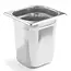 HENDI Gastronormbak – roestvast staal 18/10 – 3,4L – 200mm hoog – stapelbaar