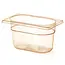 HENDI Gastronorm bak – hoge temperatuurbestendigheid – 0,9L – transparant – 176x108x100 mm
