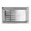 HENDI GN-container 1/1 geperforeerd 146 mm hoog van 18/8 RVS voor oven