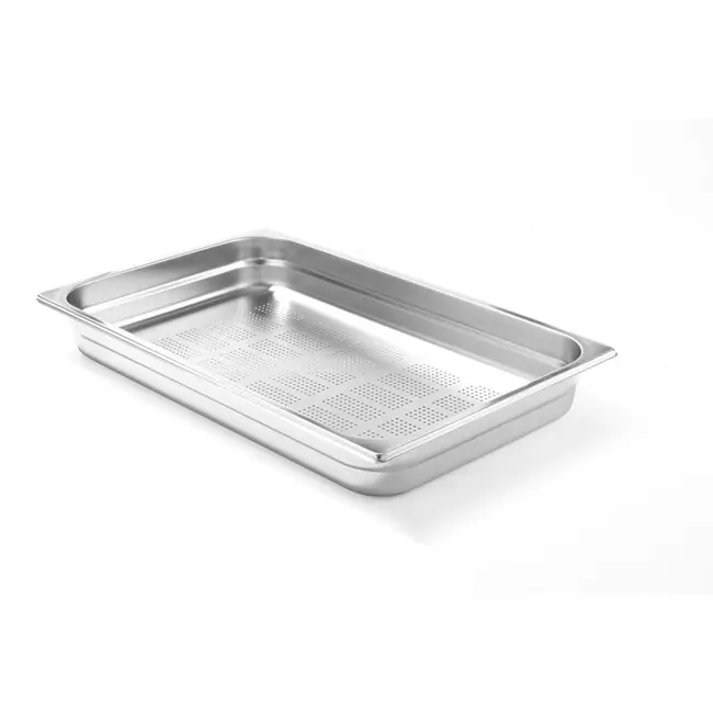 HENDI Gastronormbak – geperforeerd – roestvast staal – 28L – 200mm hoog