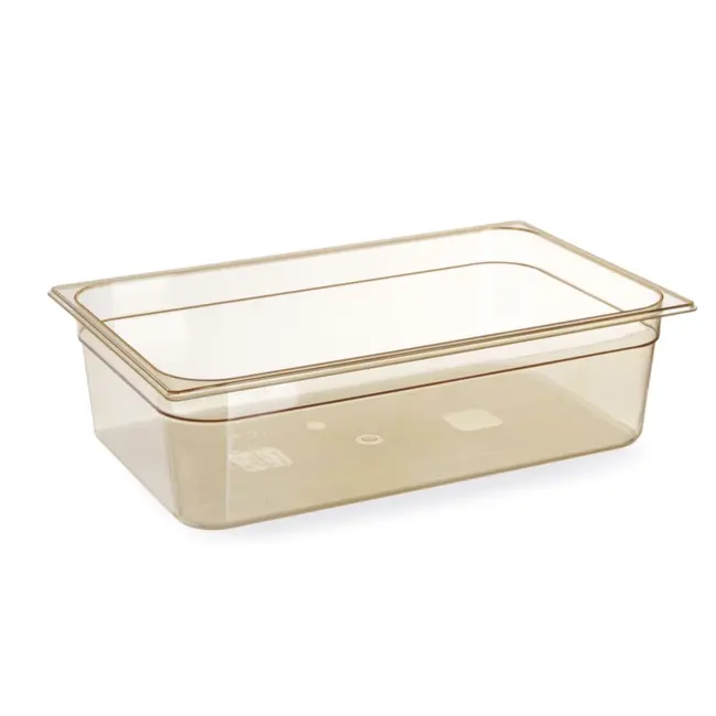 HENDI Gastronorm bak – hoge temperatuurbestendigheid – 13,3L – transparant – 530x325x100 mm