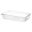 Hendi Gastronorm container - polycarbonaat - 14L - transparant - 530x325x100mm