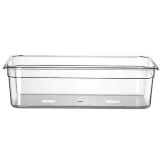 Hendi Gastronorm container - polycarbonaat - 21L - transparant - 530x325x150mm