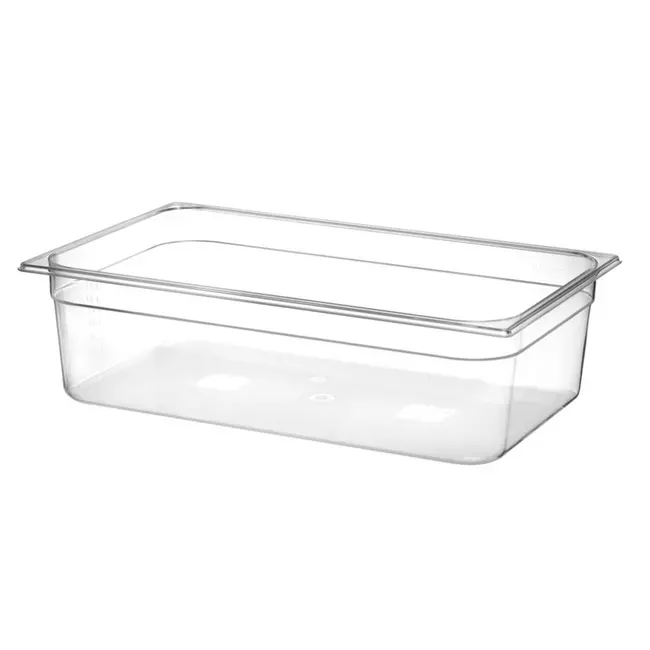 HENDI Gastronorm container – polycarbonaat – 21L – transparant – 530x325x150 mm
