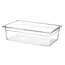 Hendi Gastronorm container - polycarbonaat - 21L - transparant - 530x325x150mm