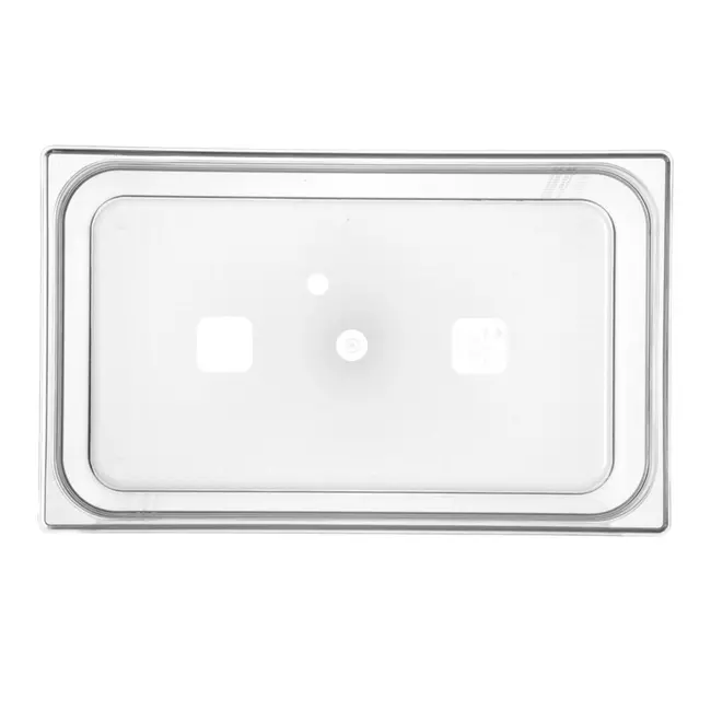 HENDI Gastronorm container – polycarbonaat – 9L – temperatuurbestendig – transparant
