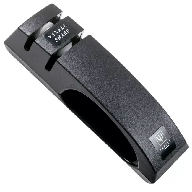 Yaxell Doortrekslijper / Messenslijper – Voor Ran, Tsuchimon, ZEN Series – VG10 Japanse Messen – Keramische Slijptechniek – Professioneel Onderhoud voor Japanse Messen