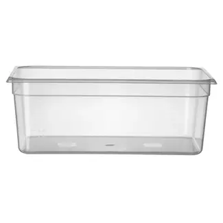 HENDI Transparante GN 1/1 container 24 l van PP, 530 x 325 mm