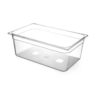 Hendi Gastronorm container - Tritan - 28L - transparant - 530x325x200mm