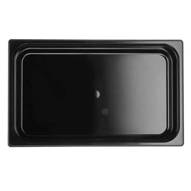 HENDI Gastronorm container – polycarbonaat – 14L – zwart – 530x325x100 mm