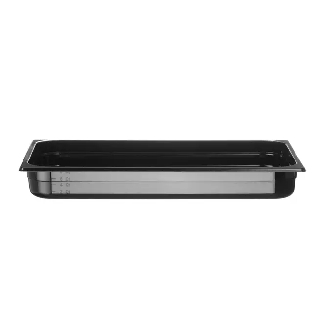 HENDI Gastronorm container – polycarbonaat – 9L – zwart – 530x325x65 mm