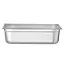 HENDI Gastronorm container – lichtgewicht roestvrij staal – 21L – 530x325x150 mm
