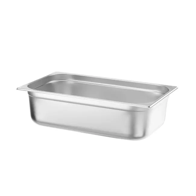 HENDI Gastronorm container – lichtgewicht roestvrij staal – 21L – 530x325x150 mm