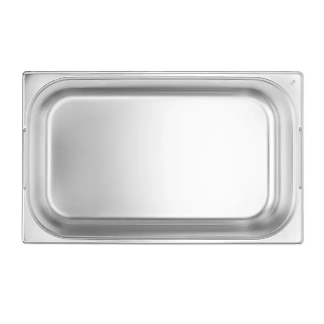 HENDI Gastronorm container – 28L – roestvrij staal – 530x325x200 mm – stapelbaar – vaatwasserbestendig