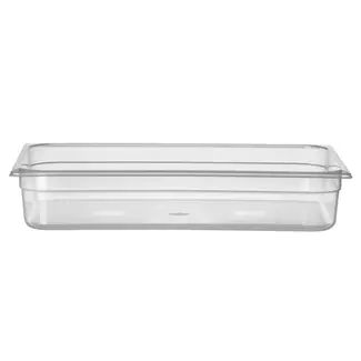 HENDI GN 1/1 container 12 l transparant van PP, maat 530 x 325 mm