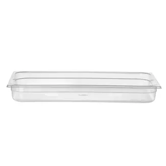 HENDI GN 1/1 container 9 l transparant voor HACCP, 530 x 325 mm