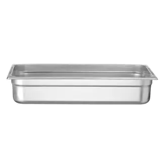HENDI Gastronormbak – roestvaststaal – 14L – 100mm hoog – stapelbaar