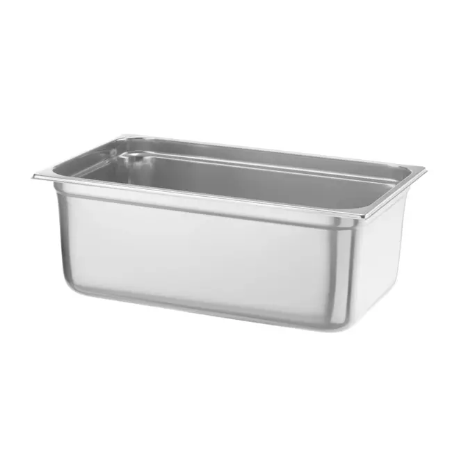 HENDI Gastronormbak – roestvast staal – 28L – 200mm hoog – stapelbaar