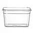 Hendi Gastronorm container - polycarbonaat - 12,5L - transparant - 325x265x200mm