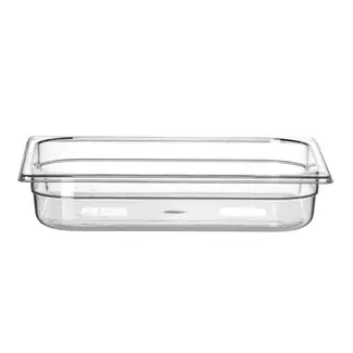 HENDI Gastronorm container – polycarbonaat – 4L – temperatuurbestendig – transparant