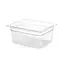 Hendi Gastronorm container - polycarbonaat - 4L - temperatuurbestendig - transparant