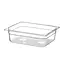 Hendi Gastronorm container - polycarbonaat - 6,5L - temperatuurbestendig - transparant