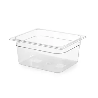 HENDI Container GN 1/2 polycarbonaat 9,5 liter transparant voor opslag