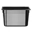 Hendi Gastronorm container - polycarbonaat - 12,5L - zwart - 325x265x200mm