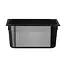 HENDI Gastronorm container – zwart polycarbonaat – 9,5L – temperatuurbestendig – stapelbaar