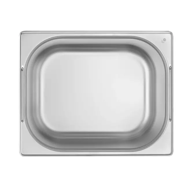 HENDI GN-container – 12,5L – roestvrij staal – 325x265x200 mm – stapelbaar – vaatwasserbestendig