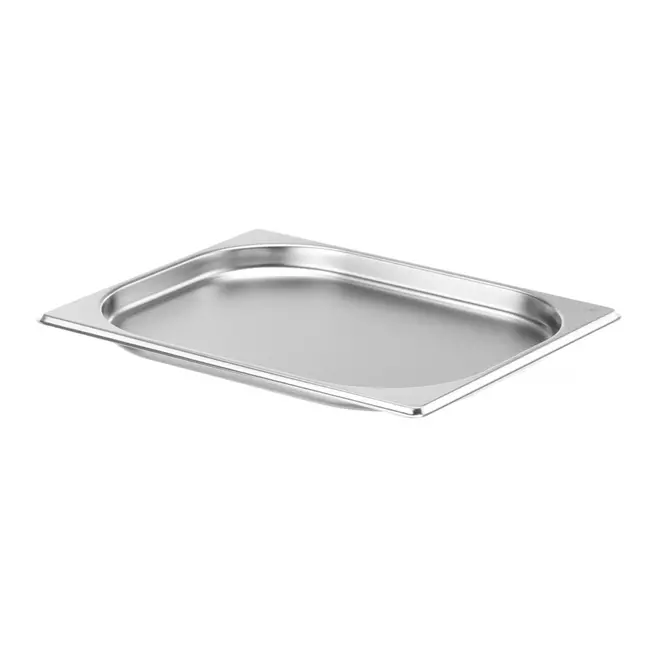 HENDI GN-container 1/2 – Budget Line – 1L – 325x265x20 mm – lichtgewicht roestvrij staal