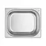 HENDI GN-container 1/2 – Budget Line – 6,5L – 325x265x100 mm – lichtgewicht roestvrij staal
