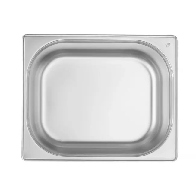HENDI GN-container 1/2 – Budget Line – 9,5L – 325x265x150 mm – RVS – Lichtgewicht